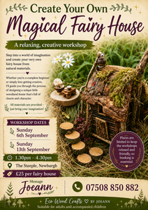 Fairy House Workshop Sept.